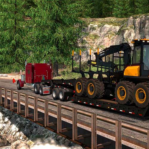 American Truck Simulator - Forest Machinery DLC Cd Key Steam Global